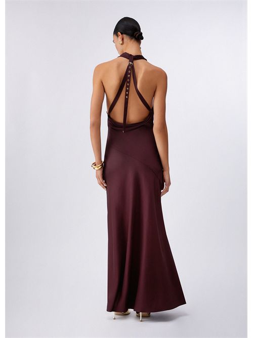 Abito lungo in raso LIU JO | CA6174T522A/P9646